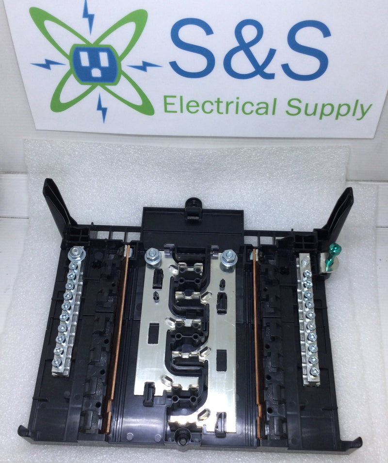 Siemens SN1224B1100 100 Amp 12 space/24 Circuit 1 Phase 3 Wire Main Breaker Load Center Panel Guts only