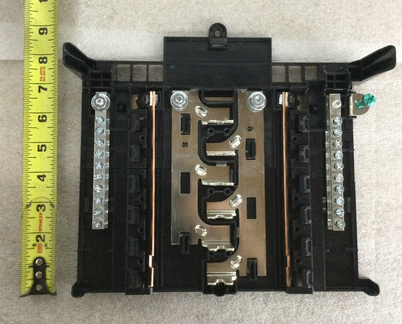 Siemens SN1224B1100 100 Amp 12 space/24 Circuit 1 Phase 3 Wire Main Breaker Load Center Panel Guts only