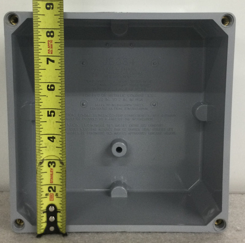 Kraloy JB884 8X8X4 Junction Box PVC