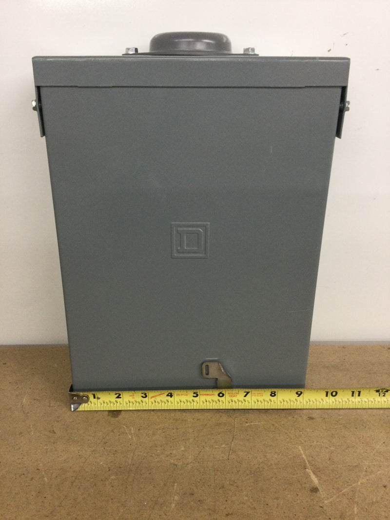 Square D Q08-16L100RB 100 Amp 120/240vac 8/16 Space Load Center