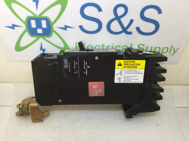 Square D FJA140205 20 Amp 1 Pole 277v 65ka C Phase I Line Circuit Breaker