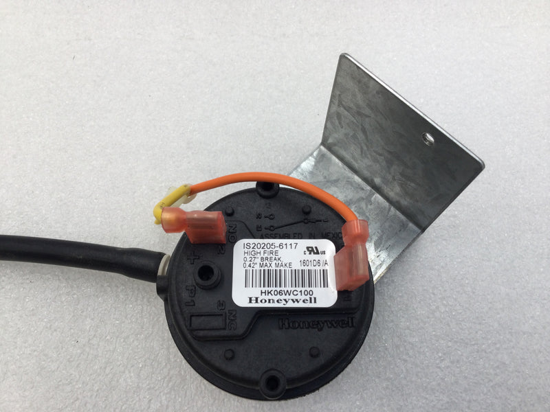 Honeywell IS20205-6117 Air Pressure Switch (HK06WC100)