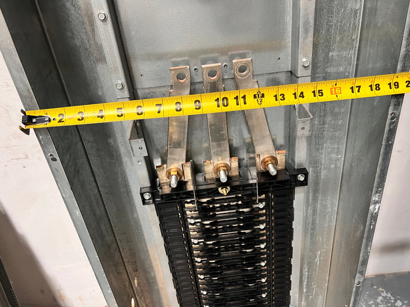 Square D NQOD 3 Phase 4 Wire 400 Amp Main Breaker NQOD Panelboard 240V 42 Space