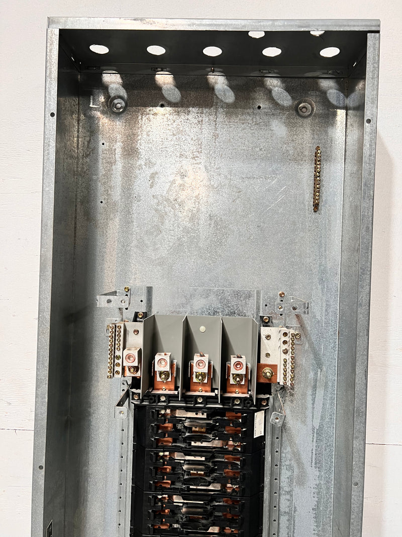 General Electric AQF3302MTSX MLO 30 Circuit 225A 208Y/120V Distribution Panel 3Ph with Mechanically Held Lighting Contactor CR160MC4102A