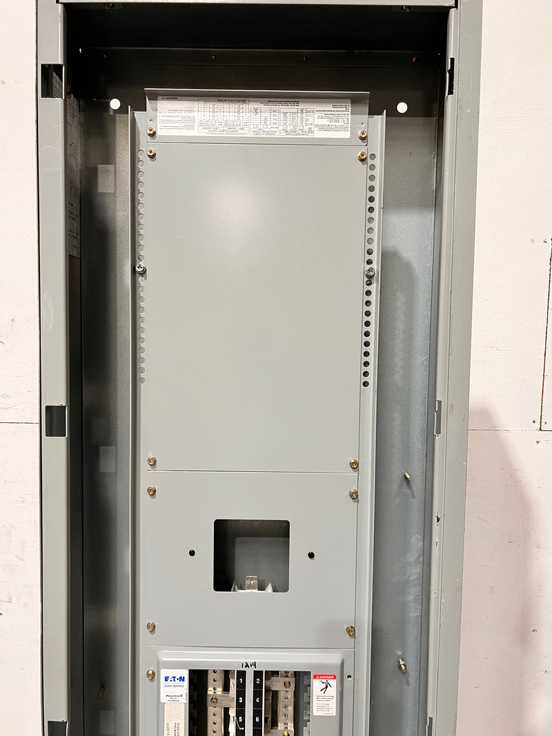 Eaton Cutler-Hammer PRL1a 400 Amp MB 208/120v 42 Space 3 Ph 4 Wire Full Enclosed Panel