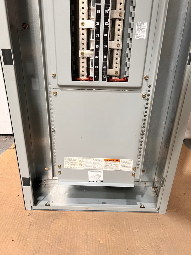 Eaton Cutler-Hammer PRL1a 400 Amp MB 208/120v 42 Space 3 Ph 4 Wire Full Enclosed Panel