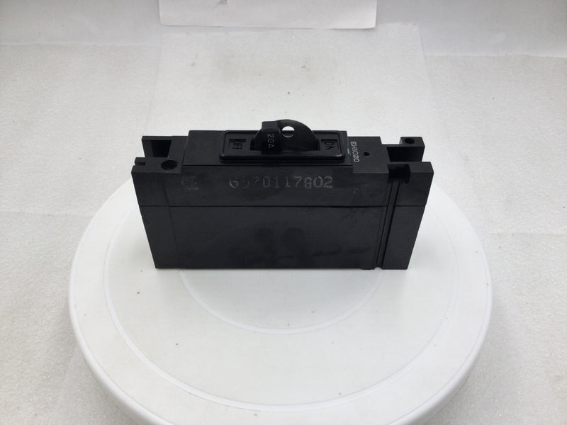 Westinghouse EH1020 20 Amp 1 Pole 277v Circuit Breaker