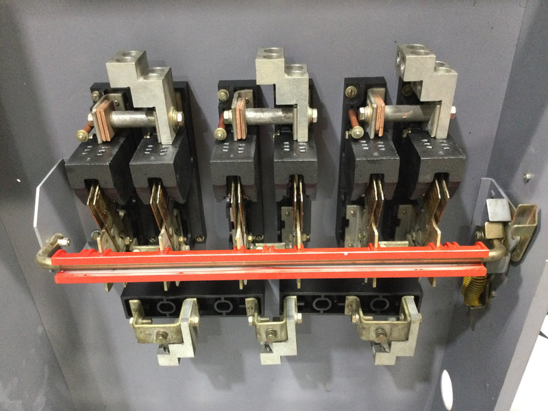 Westinghouse/Bryant HFN367 800 Amp 3 Pole 600V Fusible Heavy Duty Safety Switch 65 1/2" x 38"