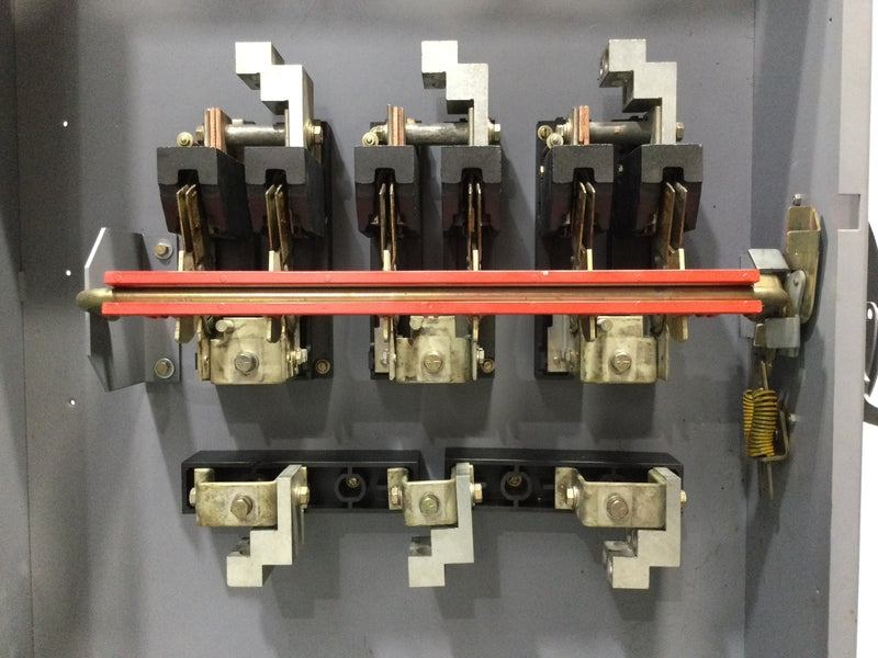 Westinghouse/Bryant HFN367 800 Amp 3 Pole 600V Fusible Heavy Duty Safety Switch 65 1/2" x 38"
