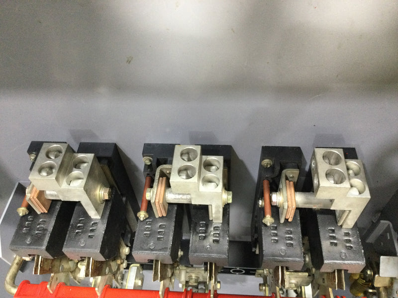 Westinghouse/Bryant HFN367 800 Amp 3 Pole 600V Fusible Heavy Duty Safety Switch 65 1/2" x 38"