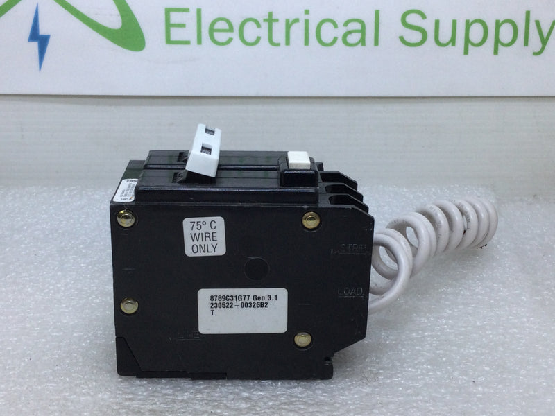 Eaton GFTCB250 Ground Fault Circuit Breaker 50 Amp 120/240v 2 Pole