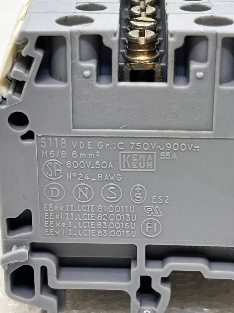 Entrelec Terminal Block 5118