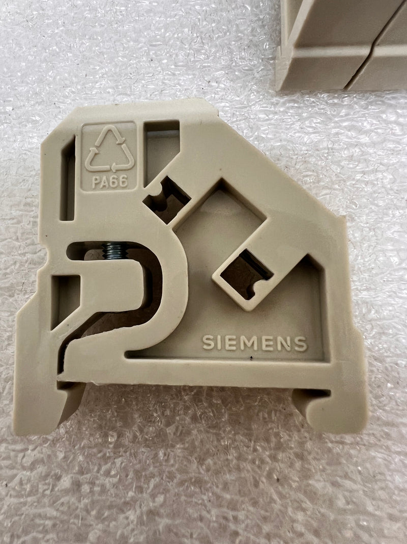 Siemens 8WA1 808 Terminal Block End Retainer 10MM (Lot Of 6)