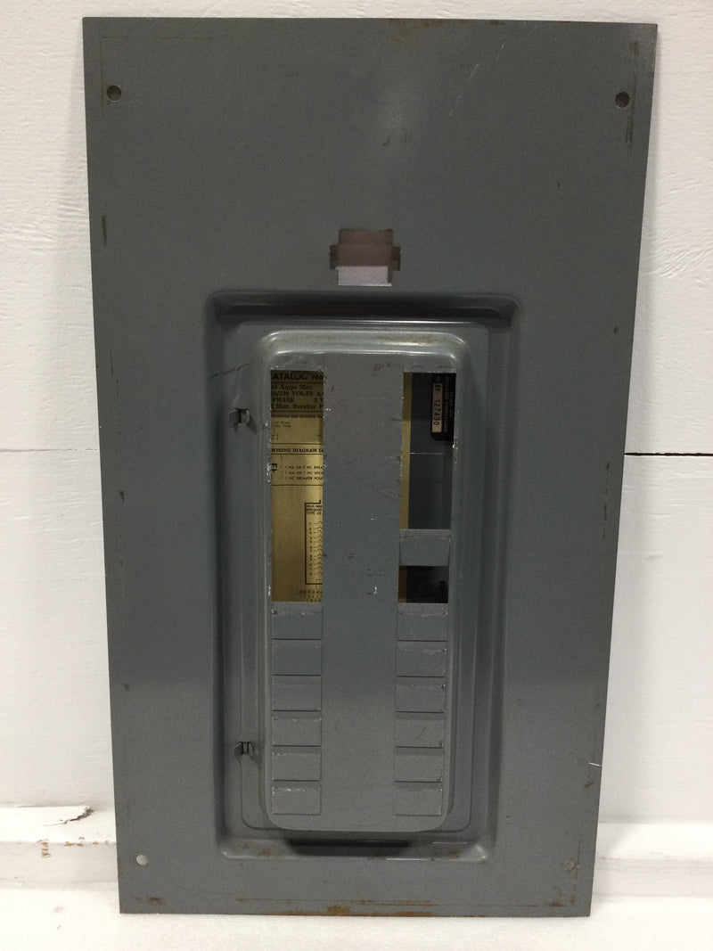 FPE M112-24-150G 150 Amp 24 Space Load Center Door w/Main 120/240V 24" x 13 5/8"