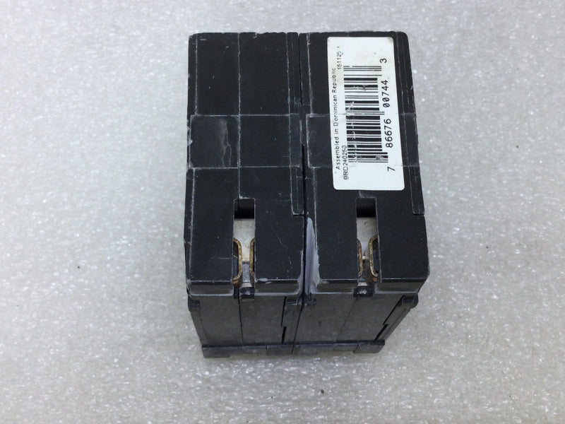 Eaton BRD240250/A240250N Type BRD, A & DNPL 120/240V 4 Pole Circuit Breaker