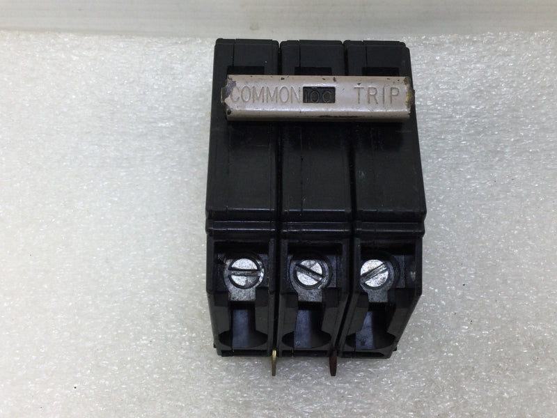 Cutler Hammer CH3100 3 Pole 100 Amp Metal Foot Circuit Breaker