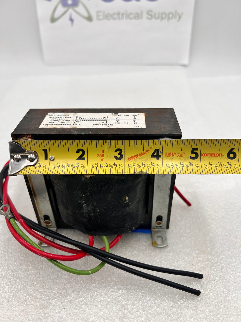 Square D 9070KL300D9 Type KL Transformer Industrial Control 300V 1 Phase