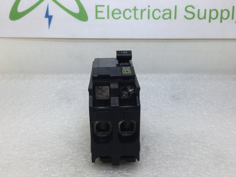 Square D QO2125 125 Amp 2 Pole 120/240V Circuit Breaker