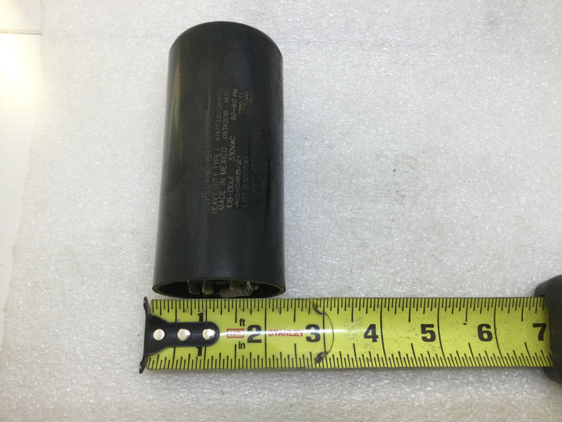 Copeland 61A7T330108NRC2 108-130uf 330Vac 50/60Hz Capacitor