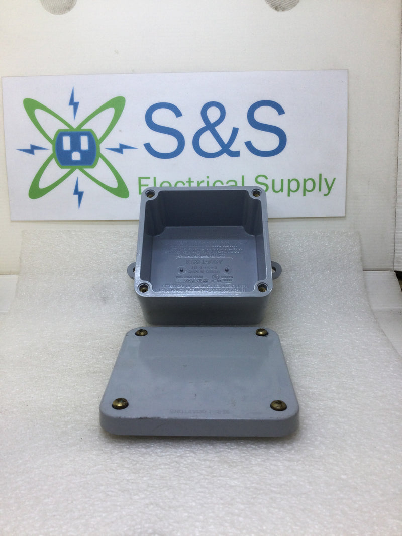 Kraloy JB442 4X4X2 Junction Box PVC