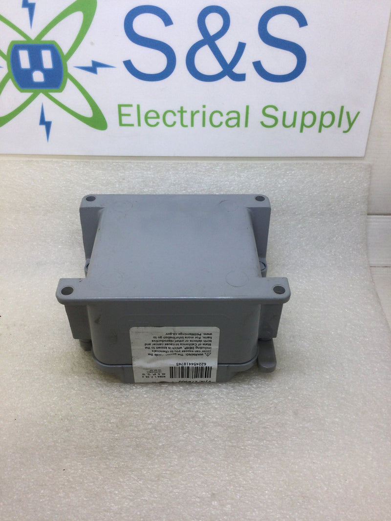 Kraloy JBX442 4X4X2 Junction Box PVC