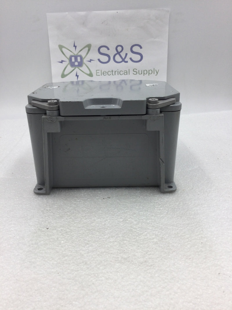 Kraloy JBX664 6X6X4 Junction Box PVC