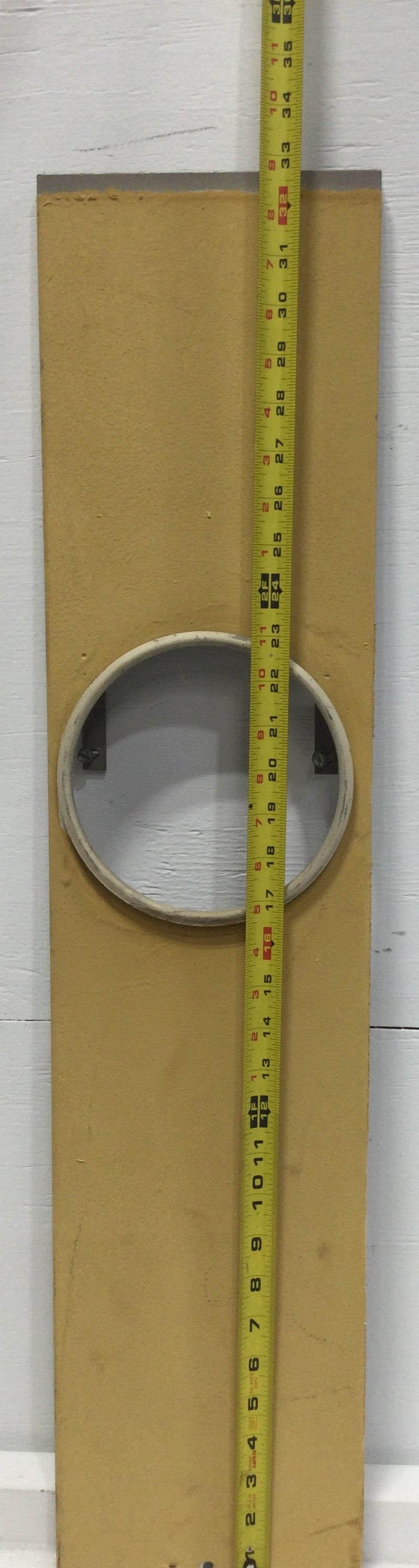 Eaton Cutler-Hammer CGBT12M150S Ring Type Meter Cover 32 7/8" x 7 1/2"