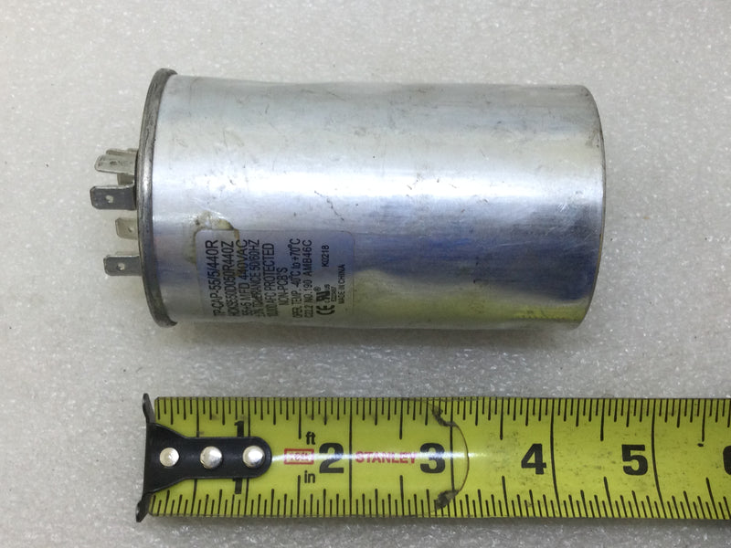 TradePro TP-CAP-55/5/440R HCKS550D050R440Z 55+5MFD 440Vac +/-3% 50/60Hz Capacitor