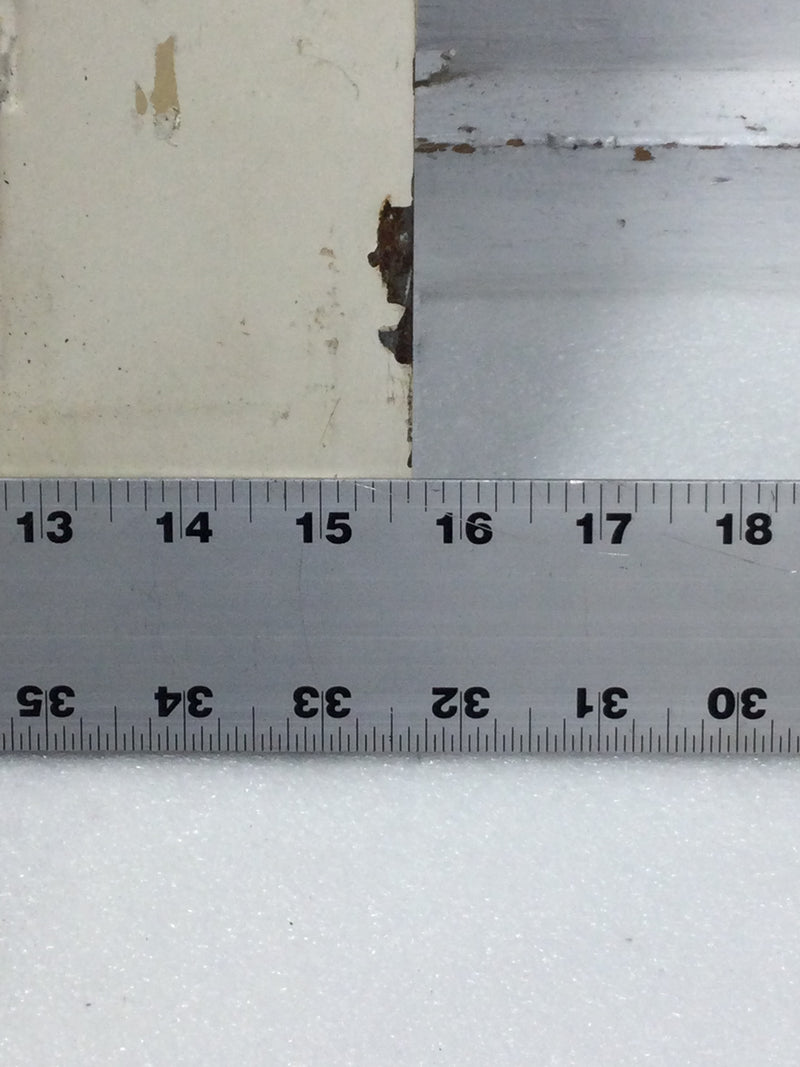 Westinghouse B16-30ASM 20 Space 120/240V Load Center Door Only 17 1/4" x 15 5/8"
