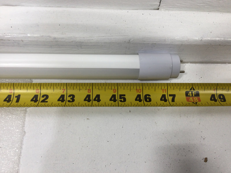 Commercial LED CLT99-17WT8FG-40-AB 4' 17 Watt Type A and B Dual Mode LED Tube with Ballast Bypass