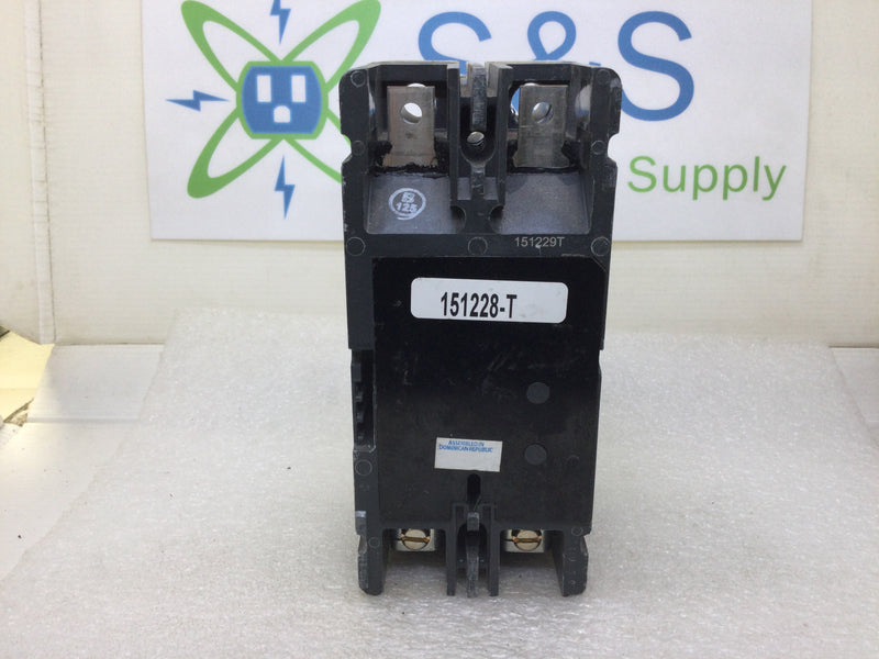 Eaton FD2020 20 Amp 2 Pole 600Vac FD35K Circuit Breaker