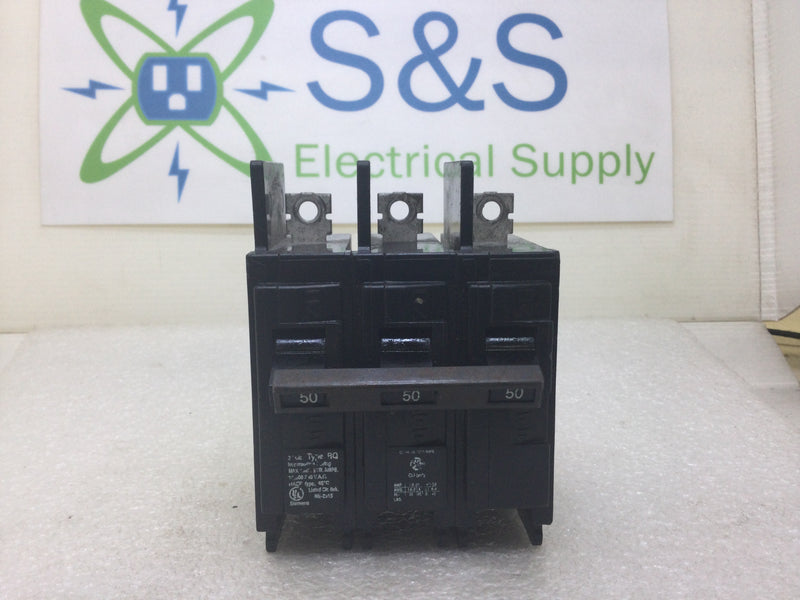 ITE/Siemens BQ3B050 3 Pole 50 Amp 240V Circuit Breaker BQ3-B050