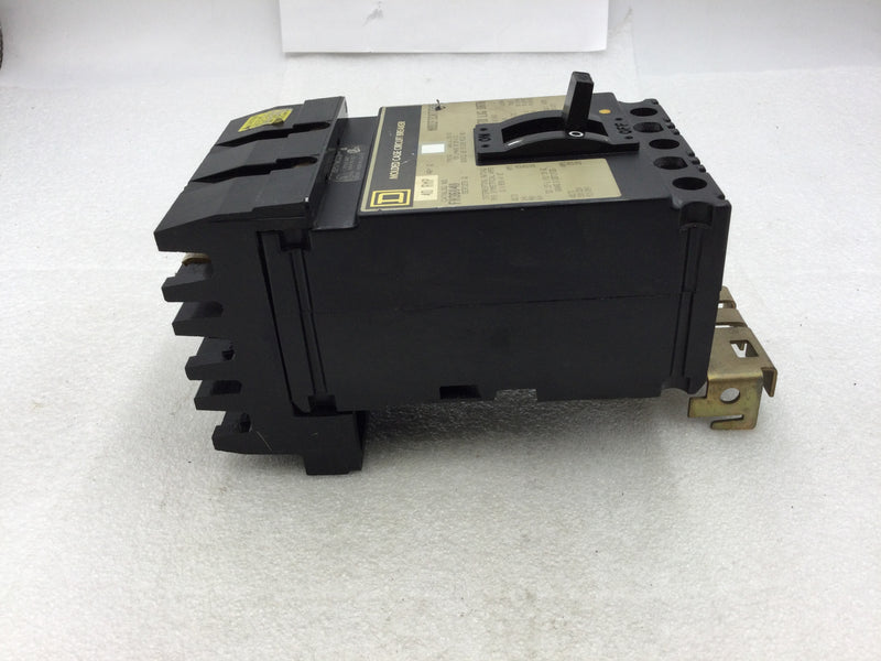 Square D FH36040 3 Pole 600v 40 Amp Circuit Breaker