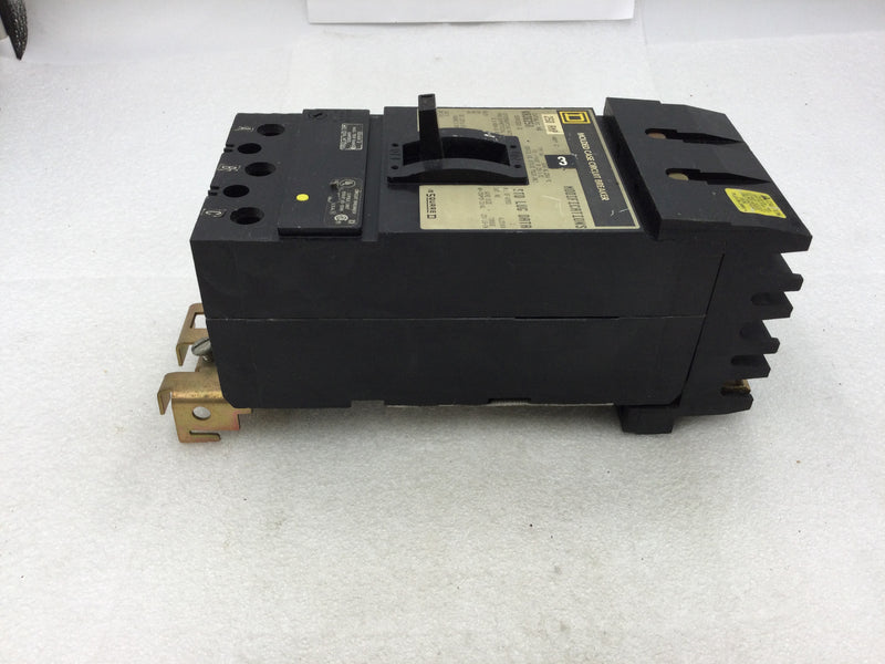 Square D KA36250 250 Amp 3 Pole 600 Volt I-Line Circuit Breaker