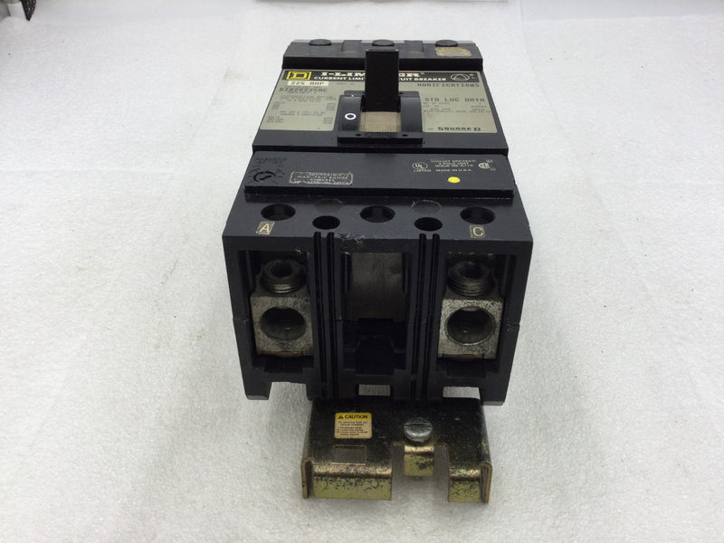 Square D KIB26225AC 225 Amp 2 Pole 1 Phase 600v I-Line Circuit Breaker