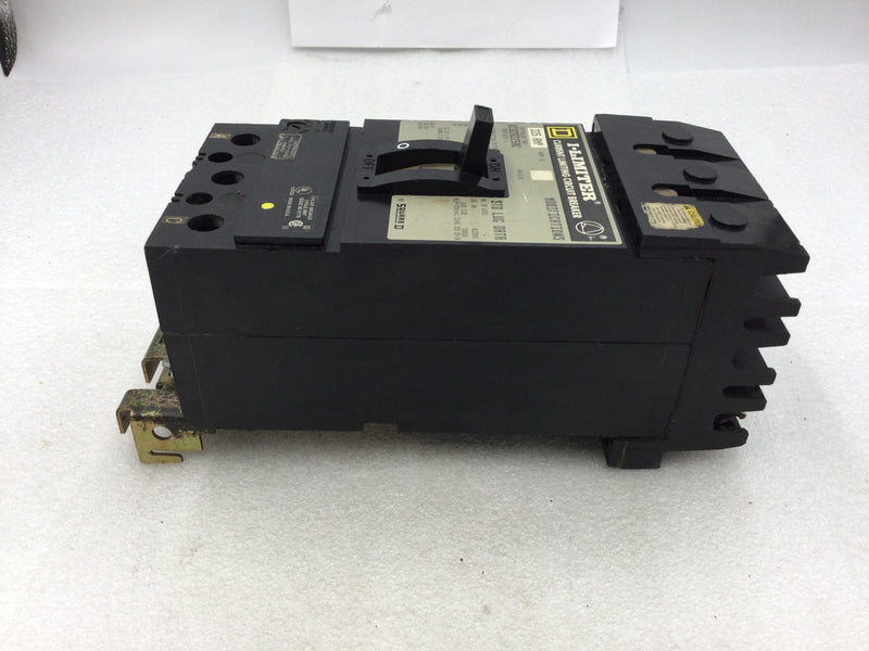 Square D KIB26225AC 225 Amp 2 Pole 1 Phase 600v I-Line Circuit Breaker