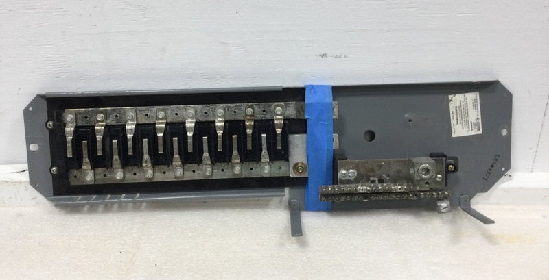 Square D QON30-40MW200-1 200 Amp 15 Space/ 40 Circuit Load Center Guts Only 7" X 25"