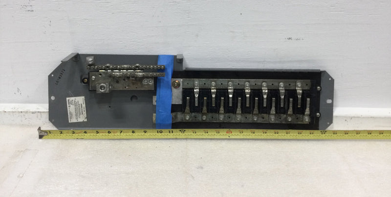 Square D QON30-40MW200-1 200 Amp 15 Space/ 40 Circuit Load Center Guts Only 7" X 25"