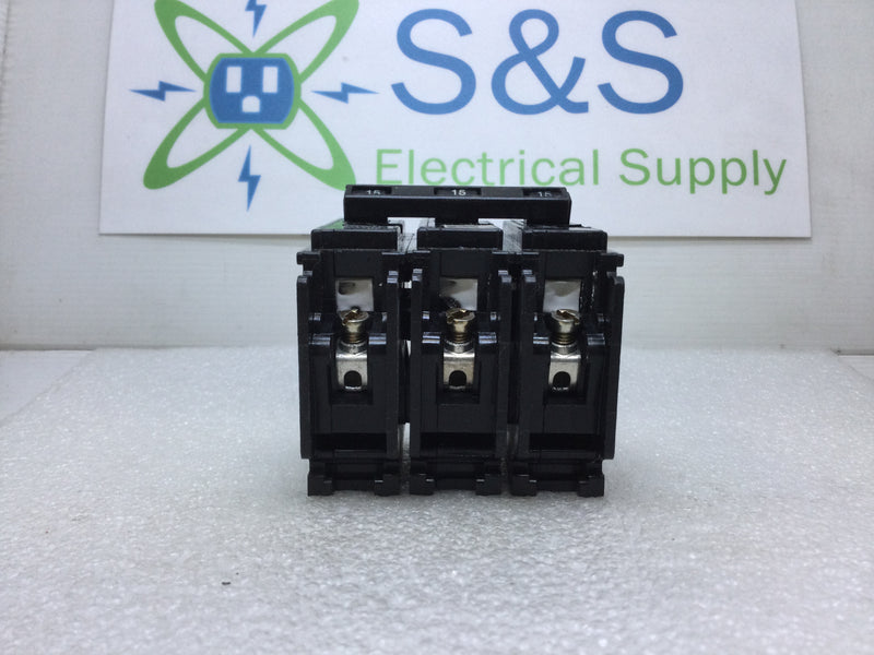 Siemens B315H 15 Amp 3 Pole 240V 22k Bolt In Circuit Breaker