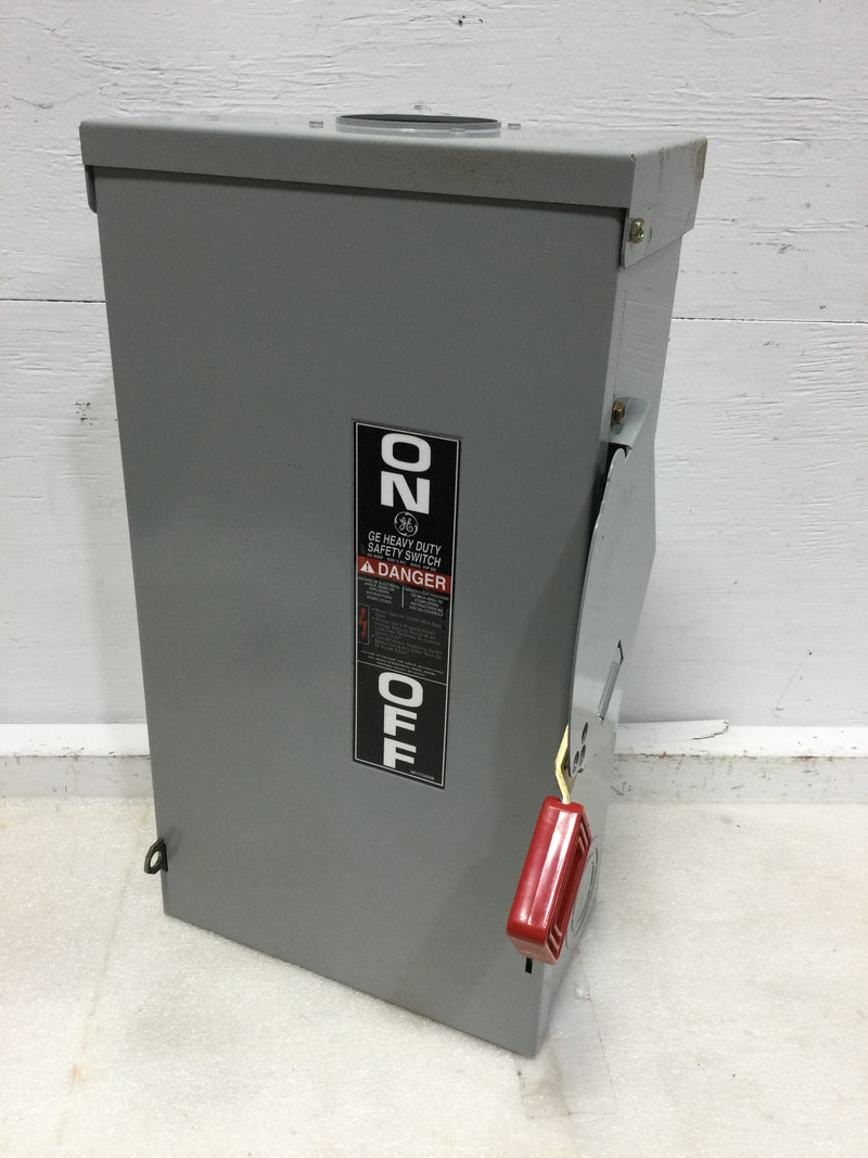 GE General Electric THN3362R 60 Amp 600V/250VDC 3 Pole Non Fused Nema 3R Safety Switch