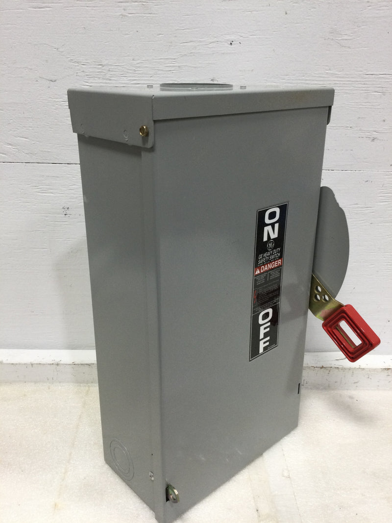 GE General Electric THN3362R 60 Amp 600V/250VDC 3 Pole Non Fused Nema 3R Safety Switch