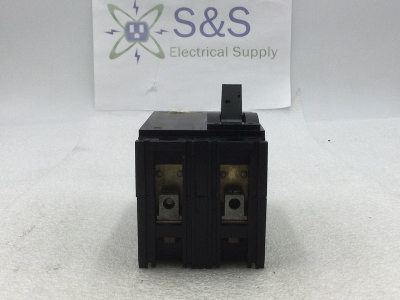 Square D FHL26030 30 Amp 2 Pole 600VAC Type FHL Circuit Breaker - Black Face