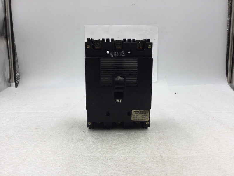 Square D 999330 30 Amp 3 Pole 600V Circuit Breaker