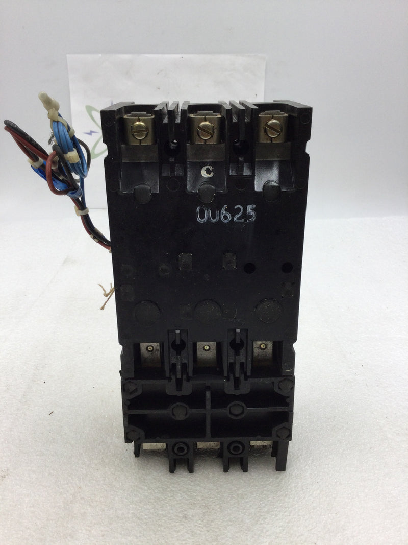 Westinghouse MCP03150R 15 Amp 3 Pole 600v Circuit Breaker With Shunt Trip and EL3015R Current Limiter