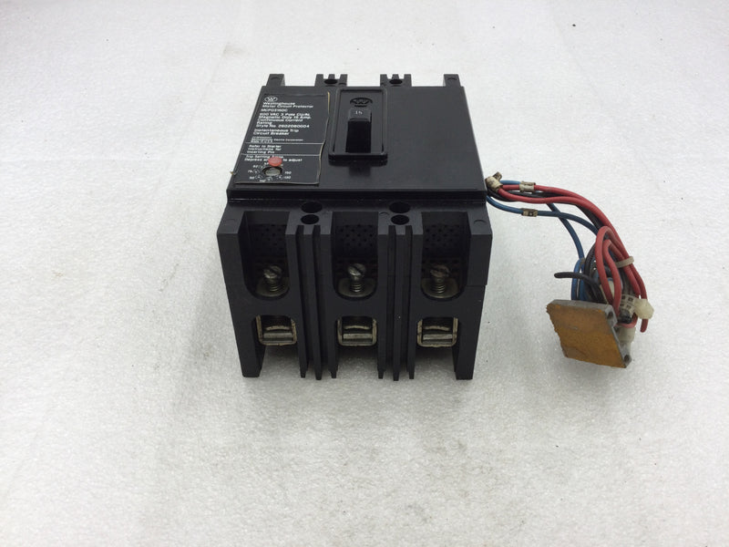 Westinghouse MCP03150C 15 Amp 3 Pole 600v Motor Circuit Breaker with Shunt Trip