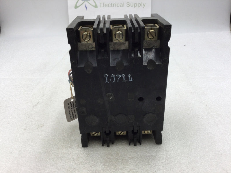 Westinghouse MCP234800CR 50 Amp 3 Pole 600v Motor Circuit Breaker With Shunt