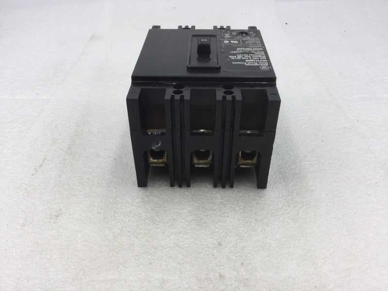 Westinghouse MCP331000R 100 Amp 3 Pole 600v Circuit Breakers