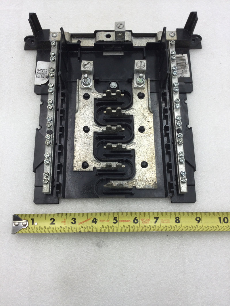 Square D HOM1224L125PGC 125 Amp 12 Space/24 Circuit Load Center Guts Only 10" X 10"