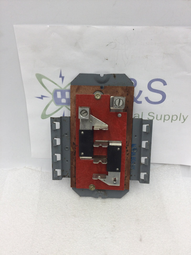 ITE 4 Space Single Phase 60 Amp 120/240 VAC Breaker Panel Guts Only 6" X 8"