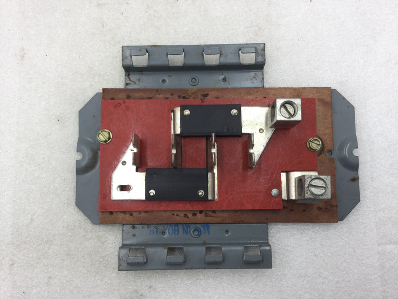 ITE 4 Space Single Phase 60 Amp 120/240 VAC Breaker Panel Guts Only 6" X 8"